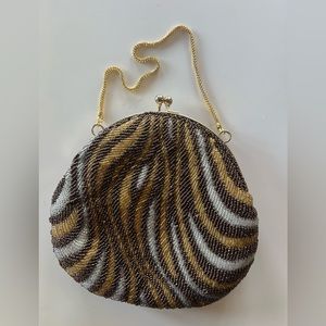 Vintage Hand Beaded Purse